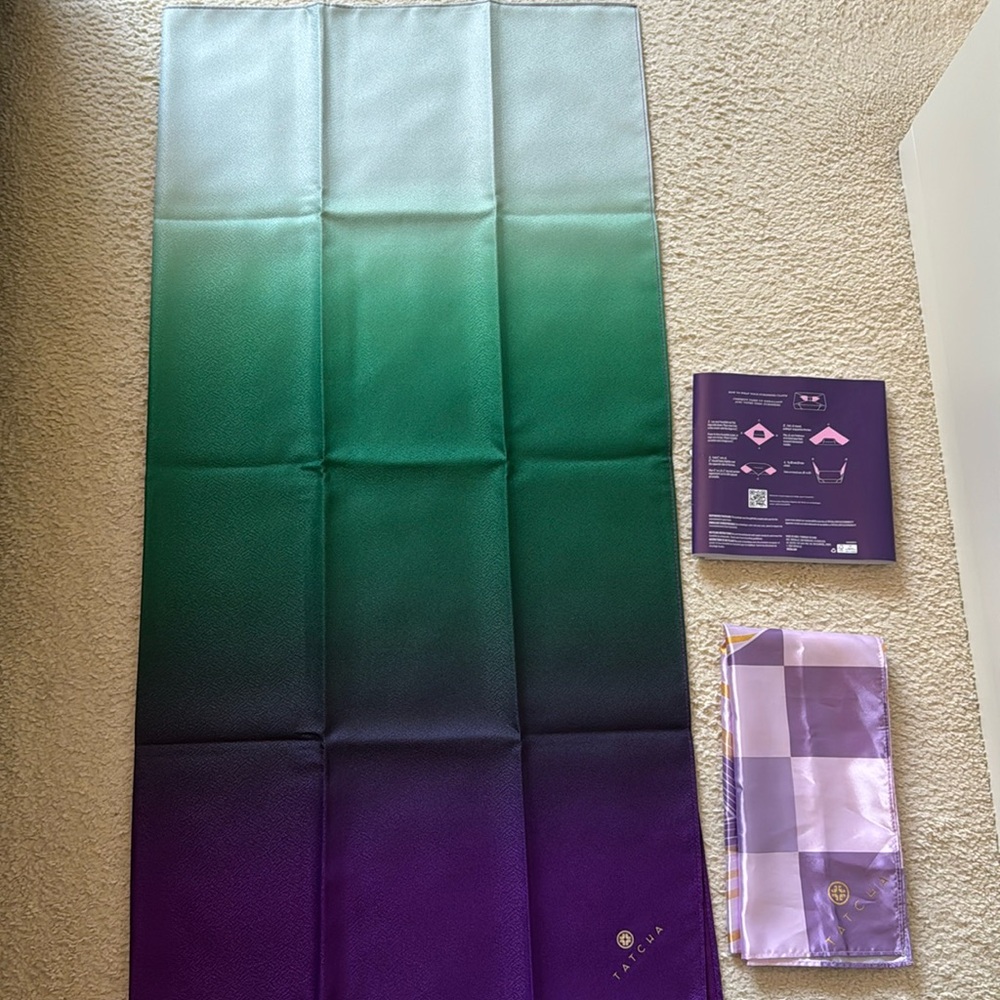 Tatcha Green Furoshiki wrapping clothe